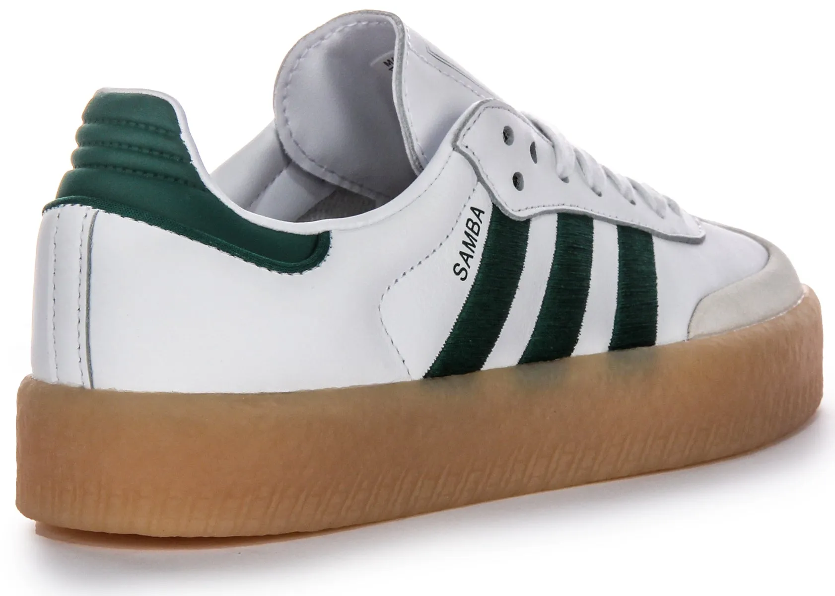 Adidas Sambae In White Green For Women Shoes Adidas