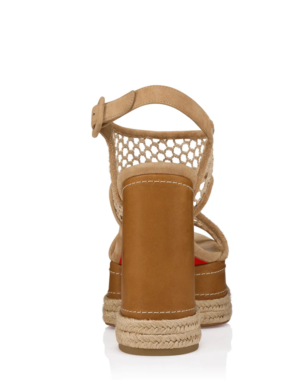 Almeja Platform Espadrille Sandal in Terra