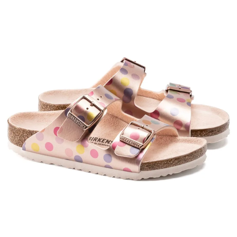 Birkenstock Arizona BS Electric Metallic Dots Copper  1021697 Pre-School