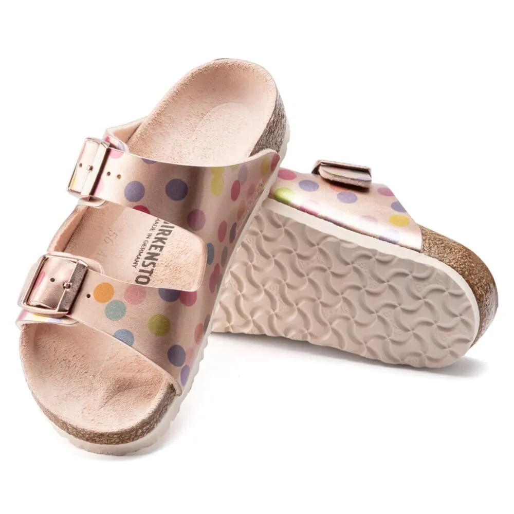 Birkenstock Arizona BS Electric Metallic Dots Copper  1021697 Pre-School