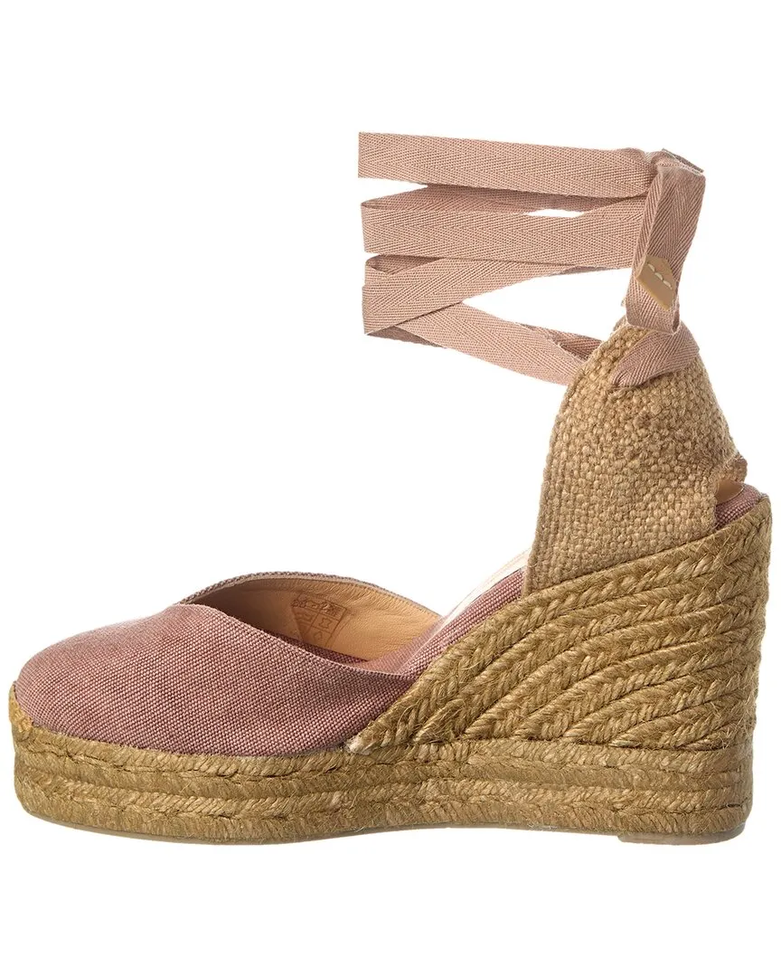 Casta?er Chiara 80 Canvas Wedge Espadrille
