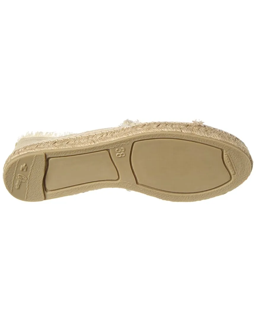 Casta?er Kampala Frayed Canvas Espadrille