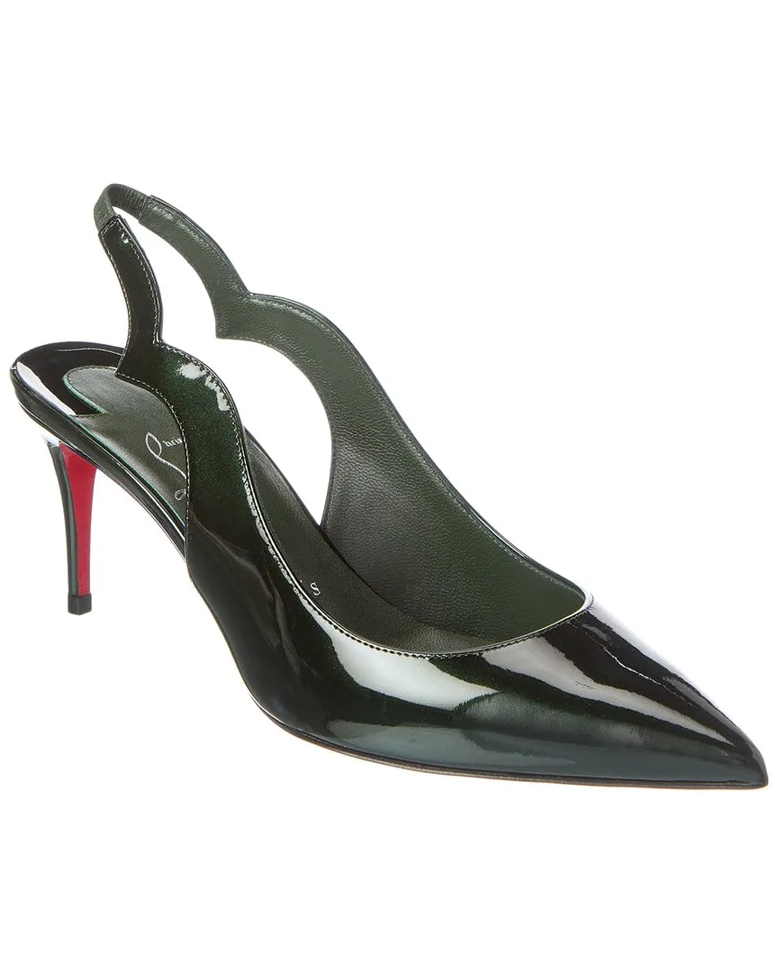 Christian Louboutin Hot Chick Sling 70 Patent Slingback Pump
