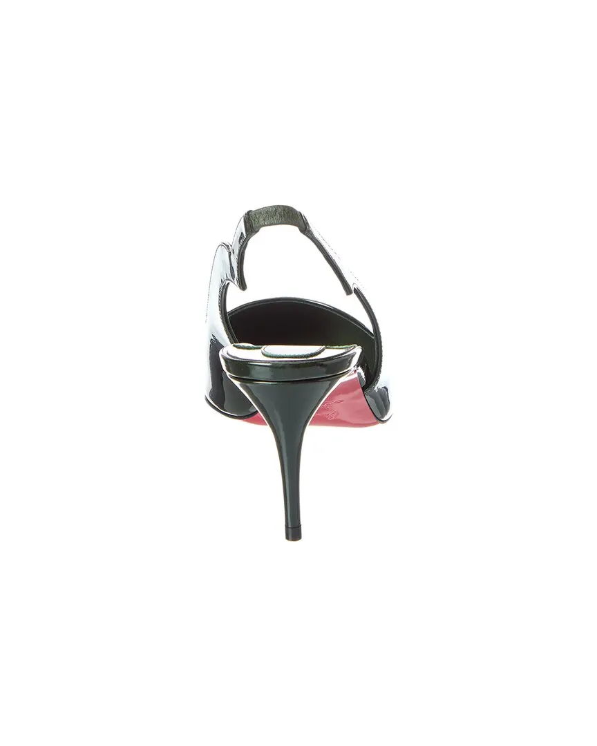 Christian Louboutin Hot Chick Sling 70 Patent Slingback Pump