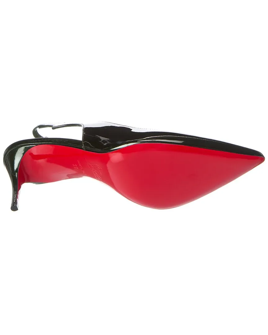 Christian Louboutin Hot Chick Sling 70 Patent Slingback Pump