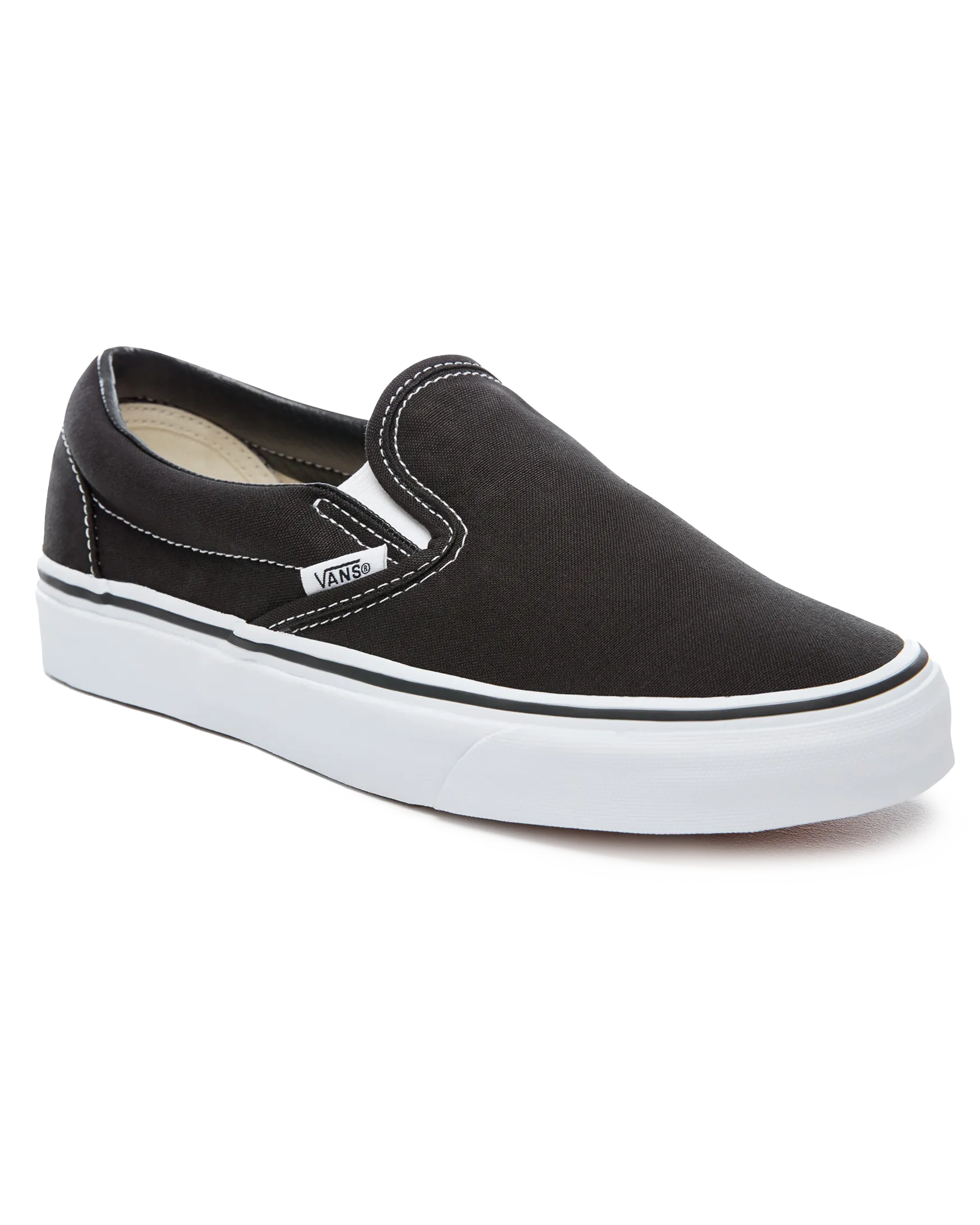 Classic Slip On Shoes in Black