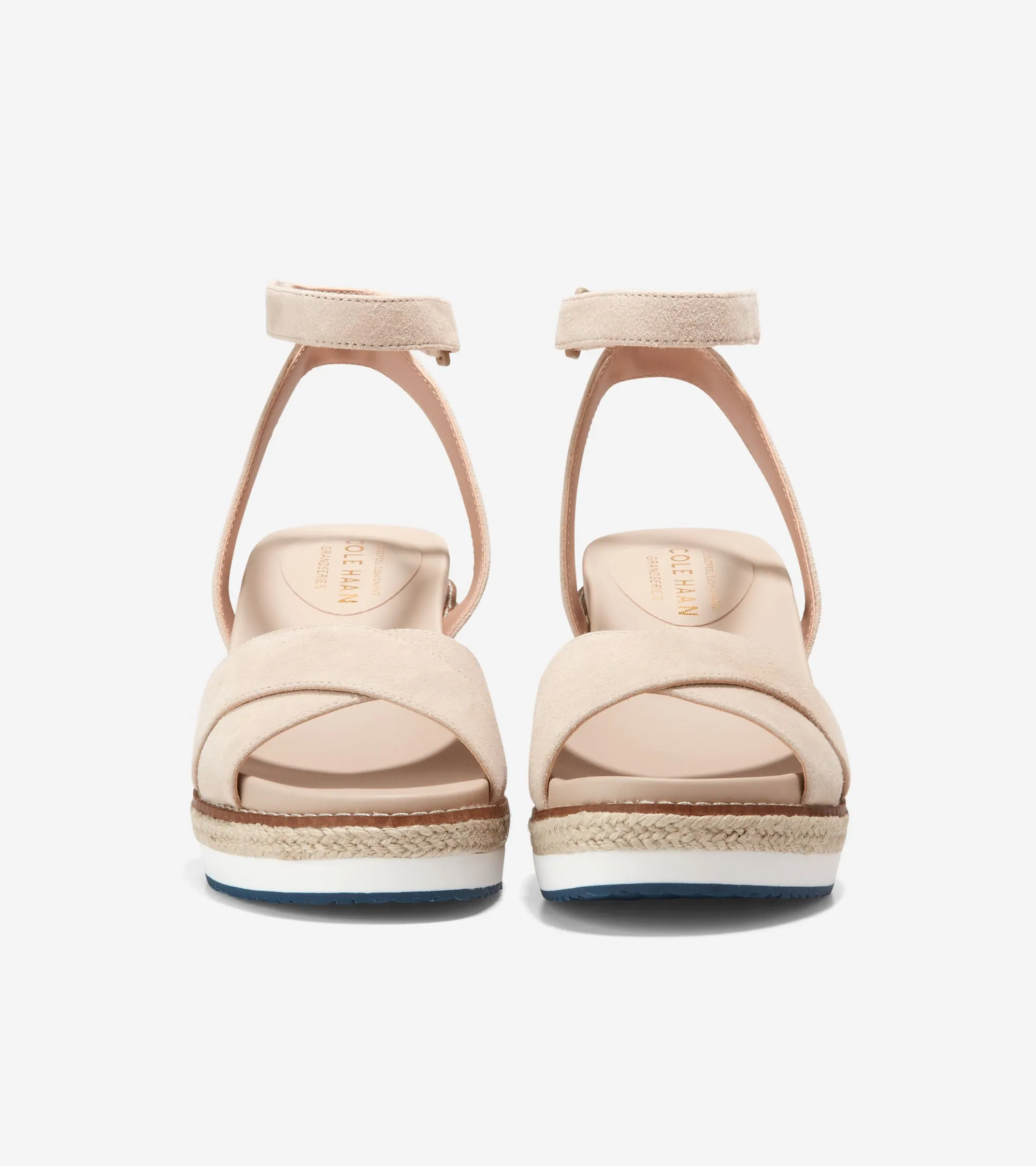 Cole Haan Cloudfeel Espadrille Wedge Sandal 75Mm