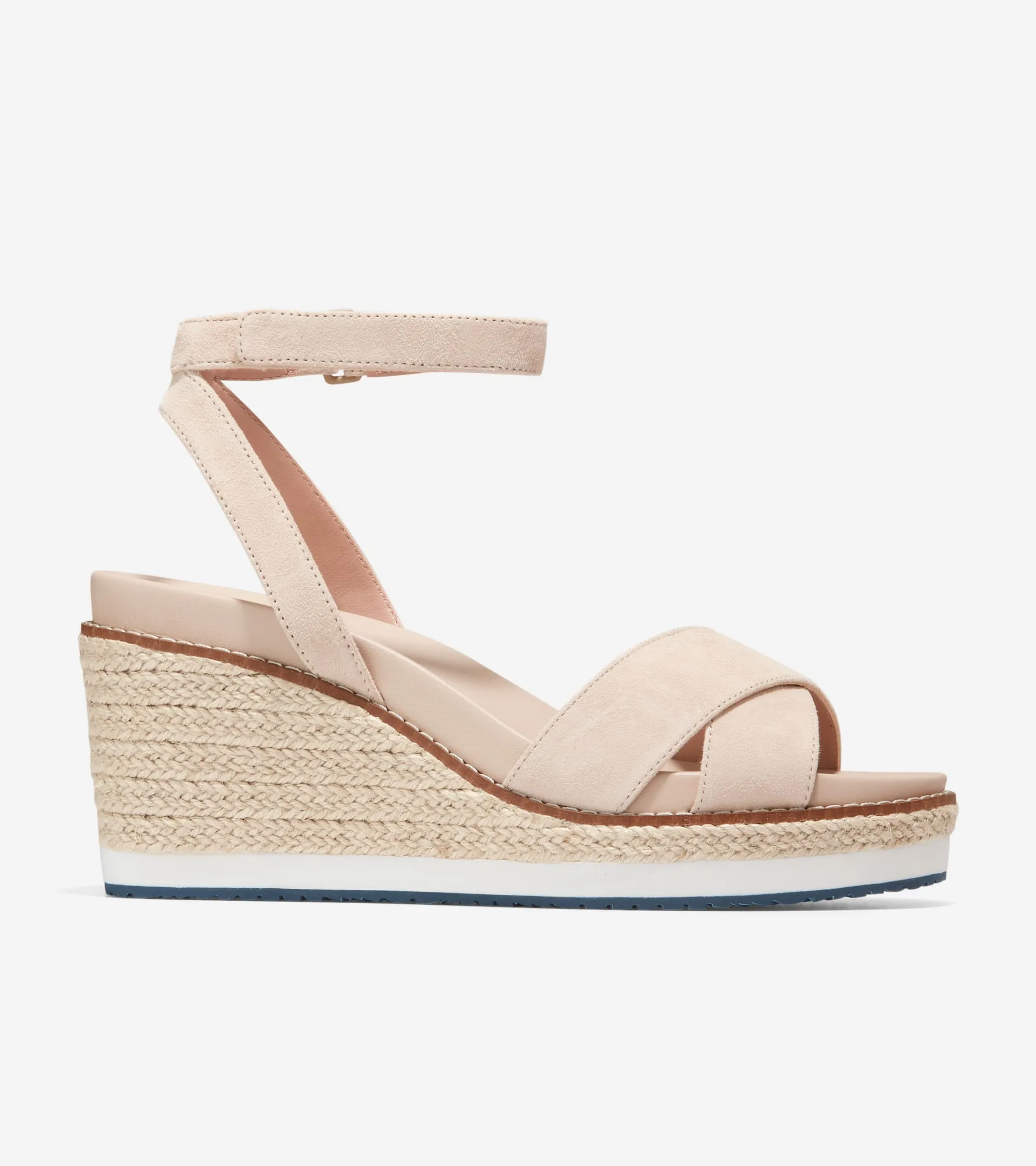 Cole Haan Cloudfeel Espadrille Wedge Sandal 75Mm