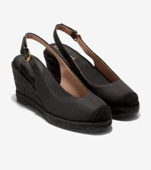Cole Haan Cloudfeel Espadrille Wedge Sling 80Mm II