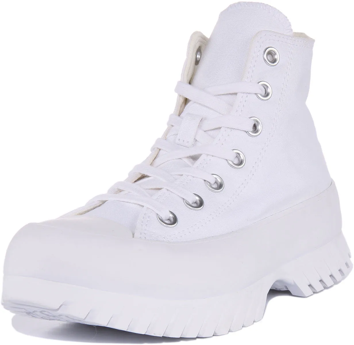 Converse All Star Lugged 2.0 A00871C In White For Women Shoes Converse