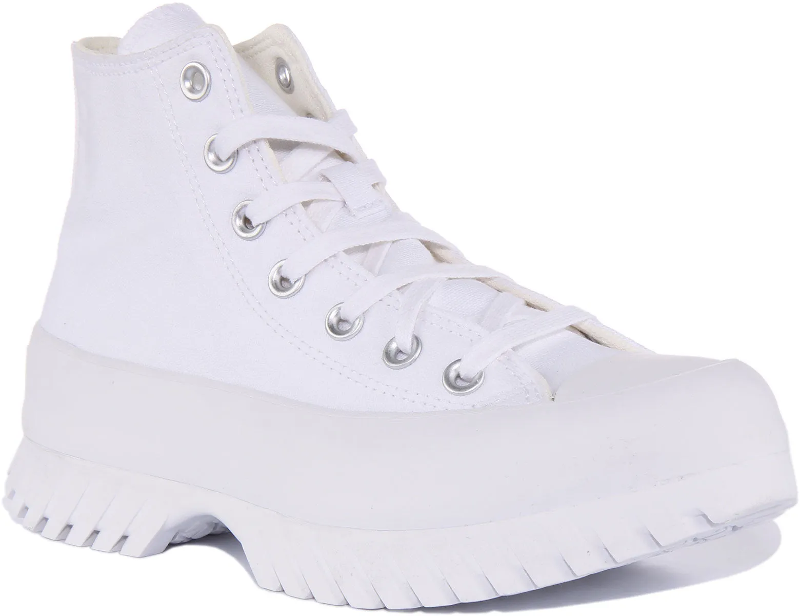 Converse All Star Lugged 2.0 A00871C In White For Women Shoes Converse