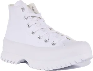 Converse All Star Lugged 2.0 A00871C In White For Women Shoes Converse