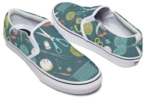 Crochet Slip-On Shoes