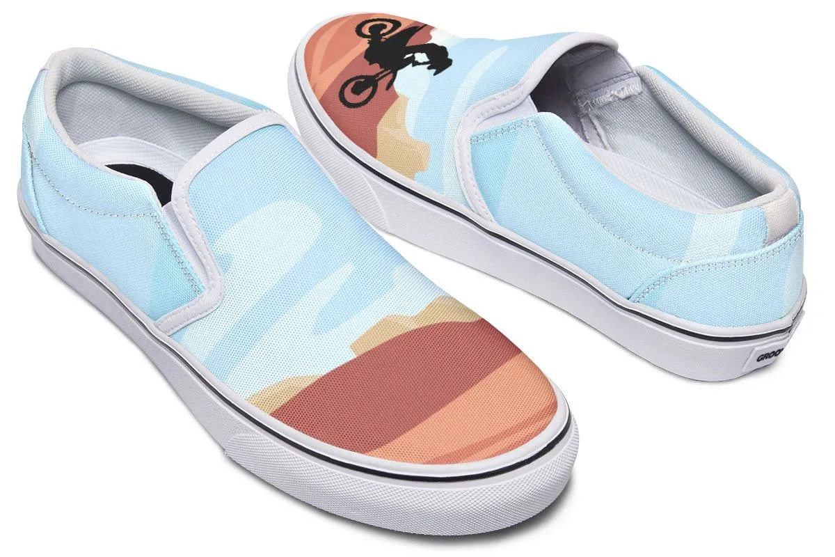 Desert Motocross Slip-On Shoes