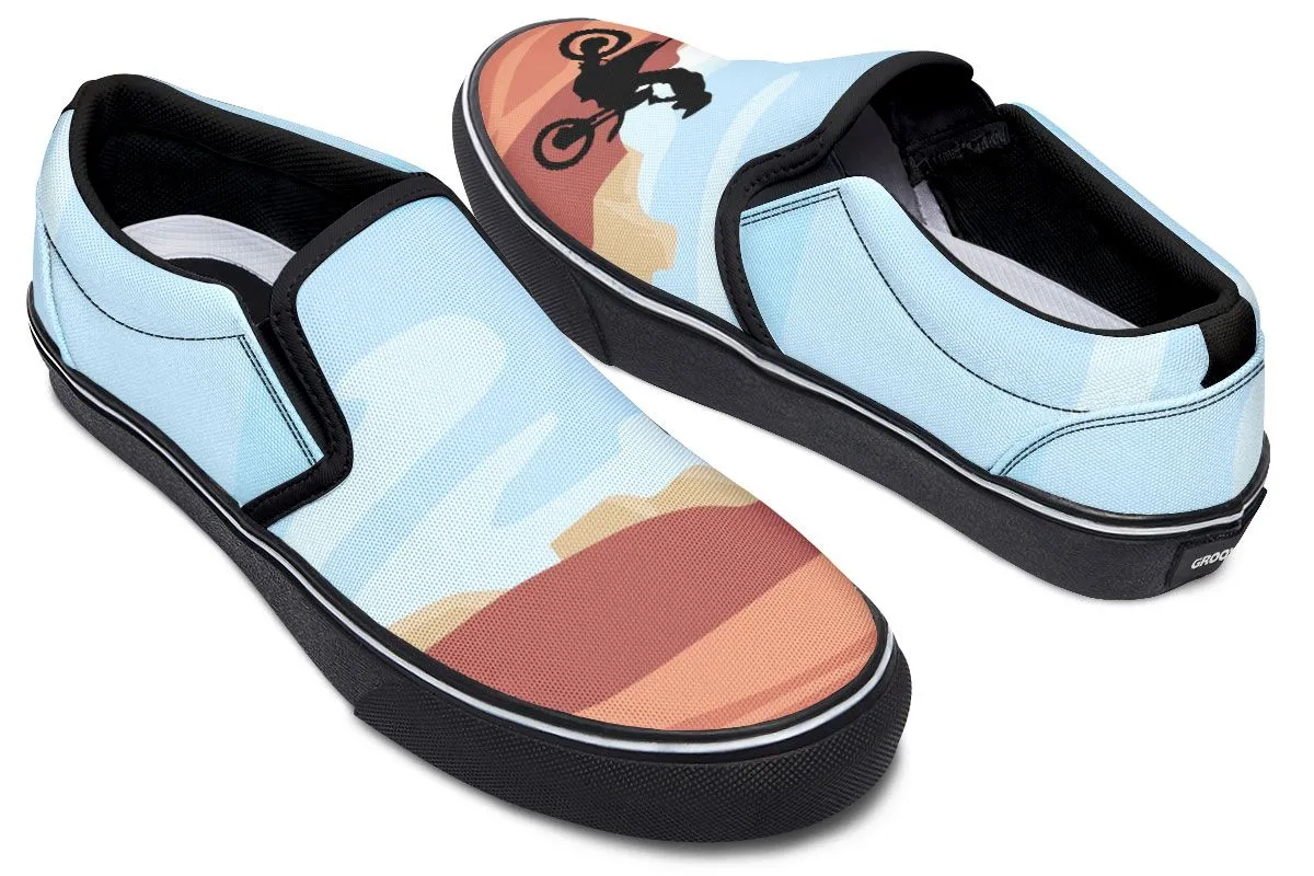 Desert Motocross Slip-On Shoes