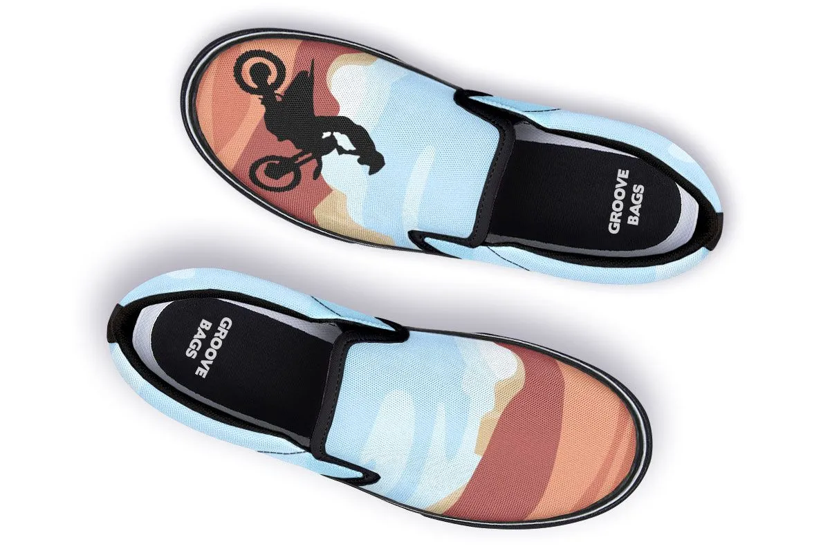 Desert Motocross Slip-On Shoes