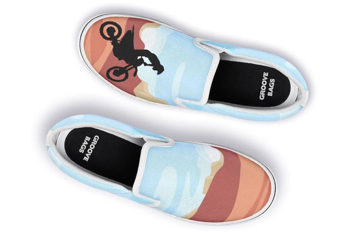 Desert Motocross Slip-On Shoes
