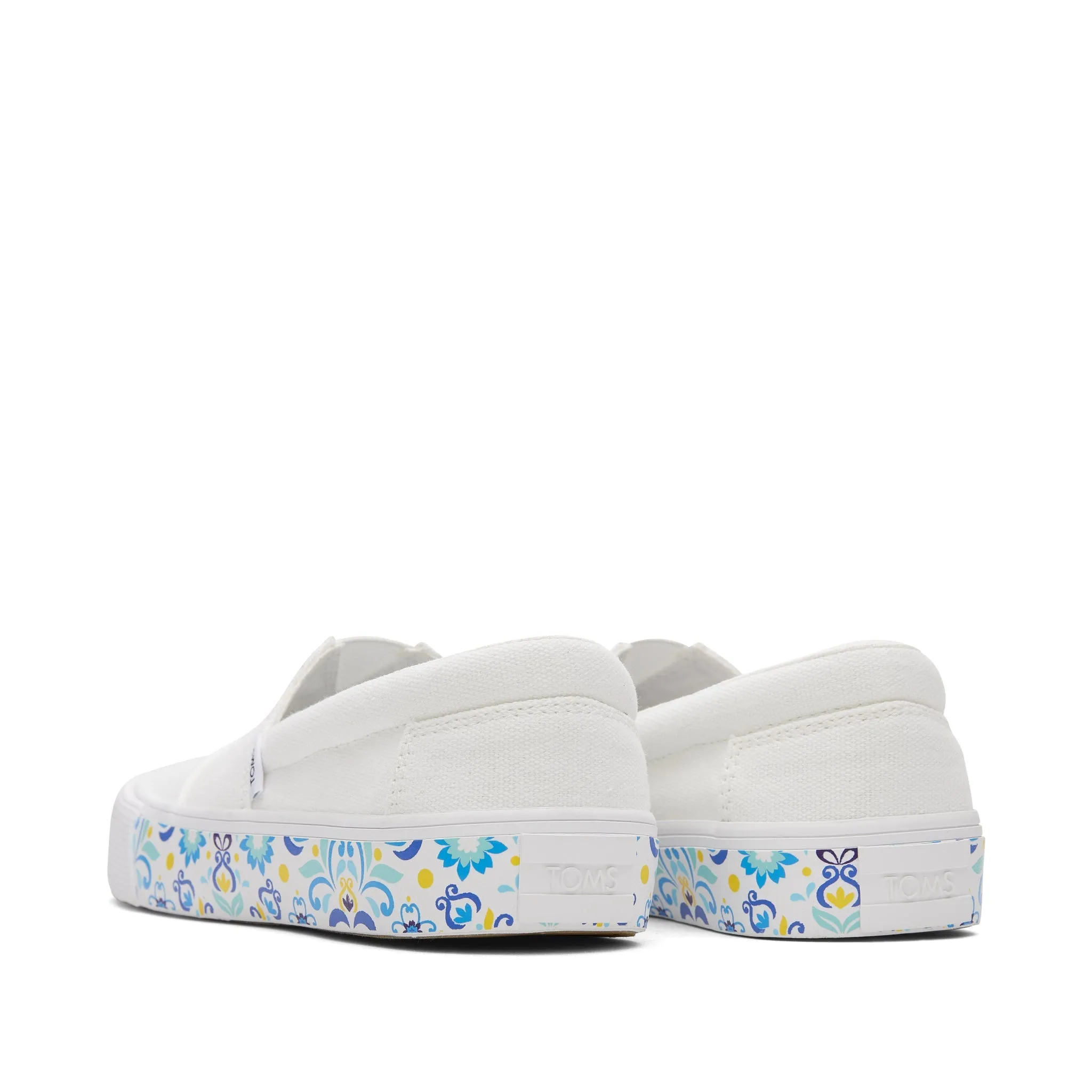 Fenix White Washed Canvas Sneaker