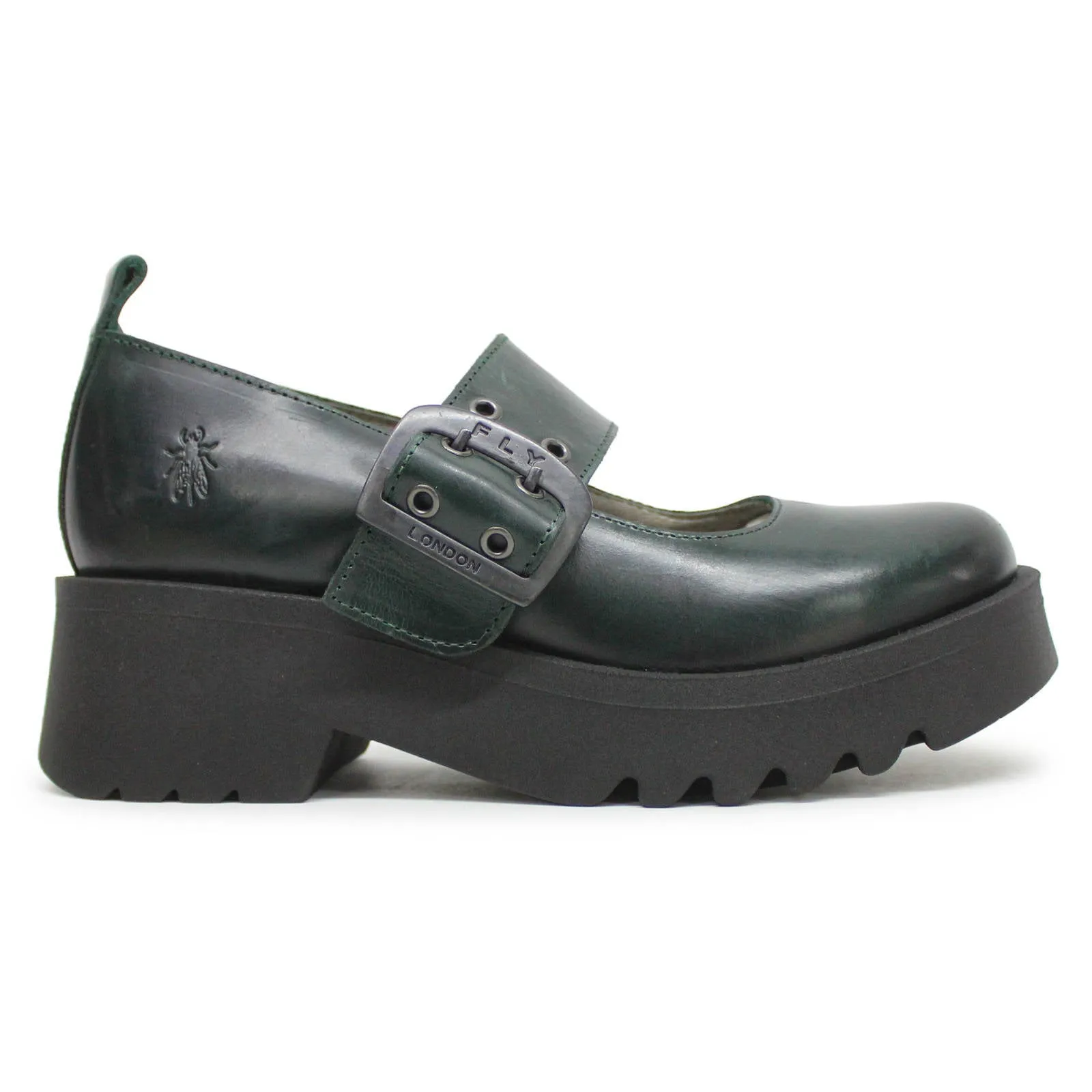 Fly London MOCH126FLY Rug Leather Women's Wedge Sole Shoes