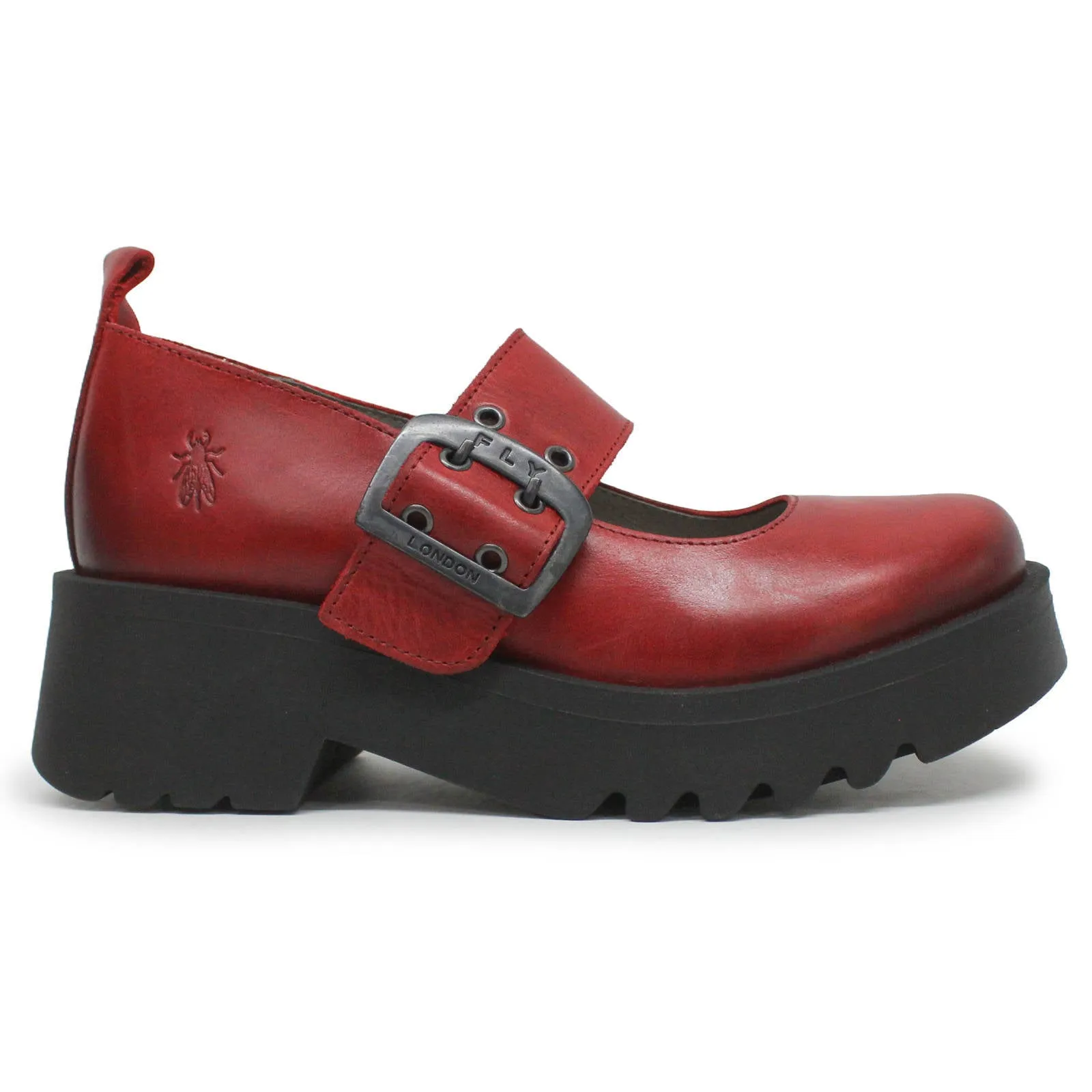 Fly London MOCH126FLY Rug Leather Women's Wedge Sole Shoes
