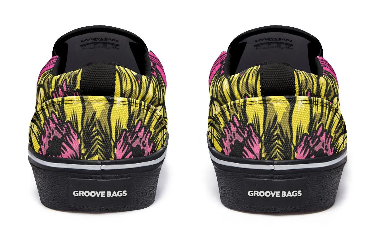 Illustrated Westie Slip-On Shoes