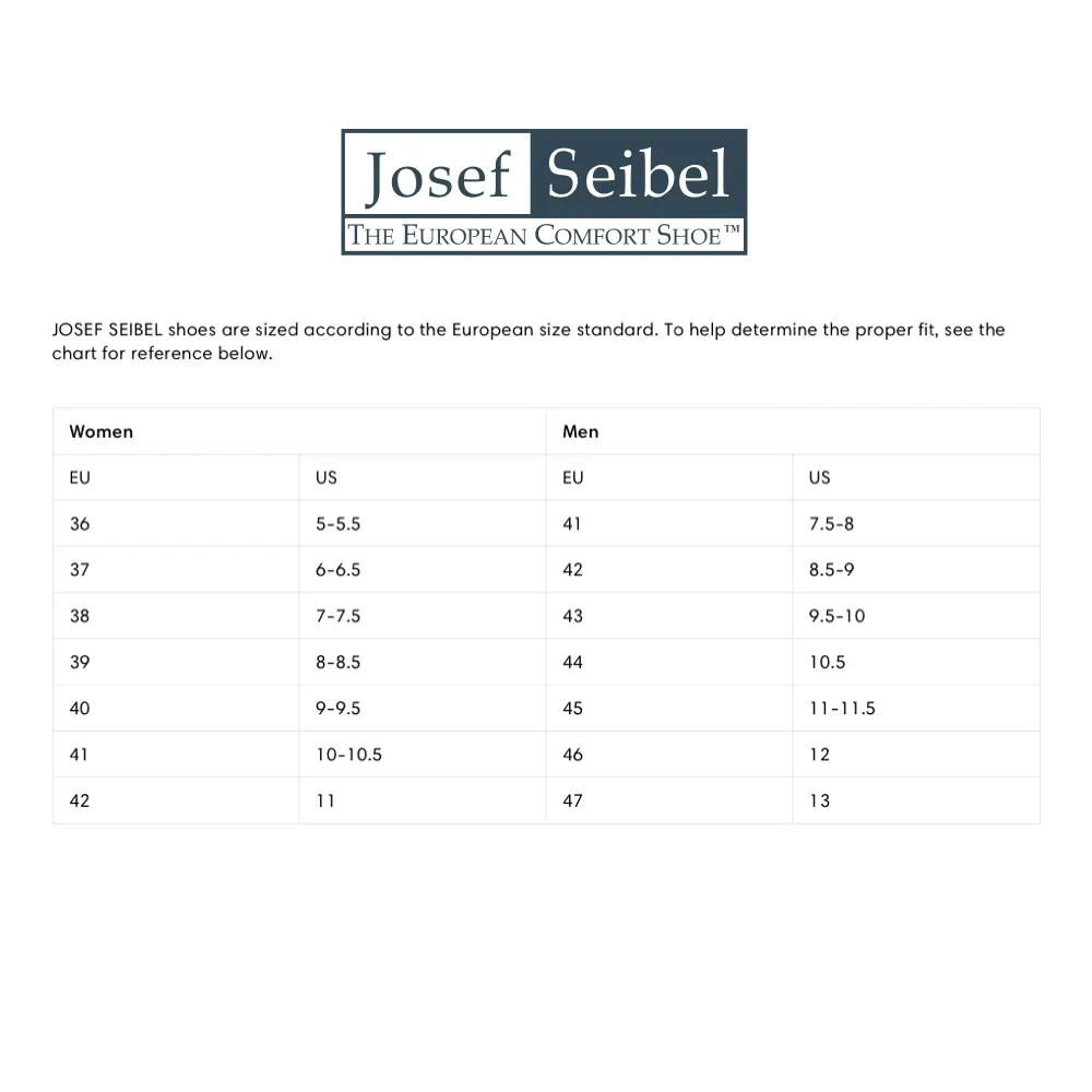 Josef Seibel Women's Sofie 44 Cross Strap Slip On in Jeans Blue