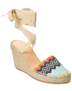 M Missoni Canvas Wedge Espadrille