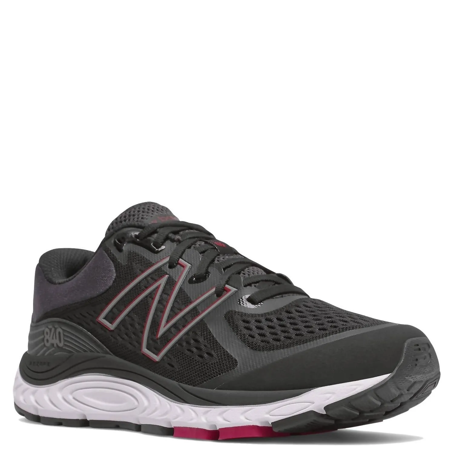 Men's 840 V5 Running Shoes In Black/red