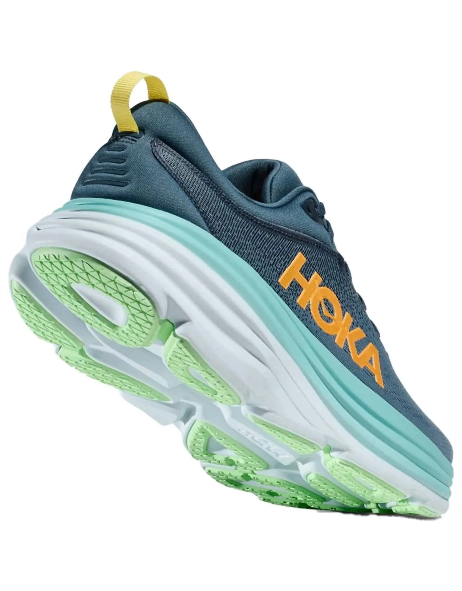 Men's Bondi 8 Running Shoes In Teal/shadow