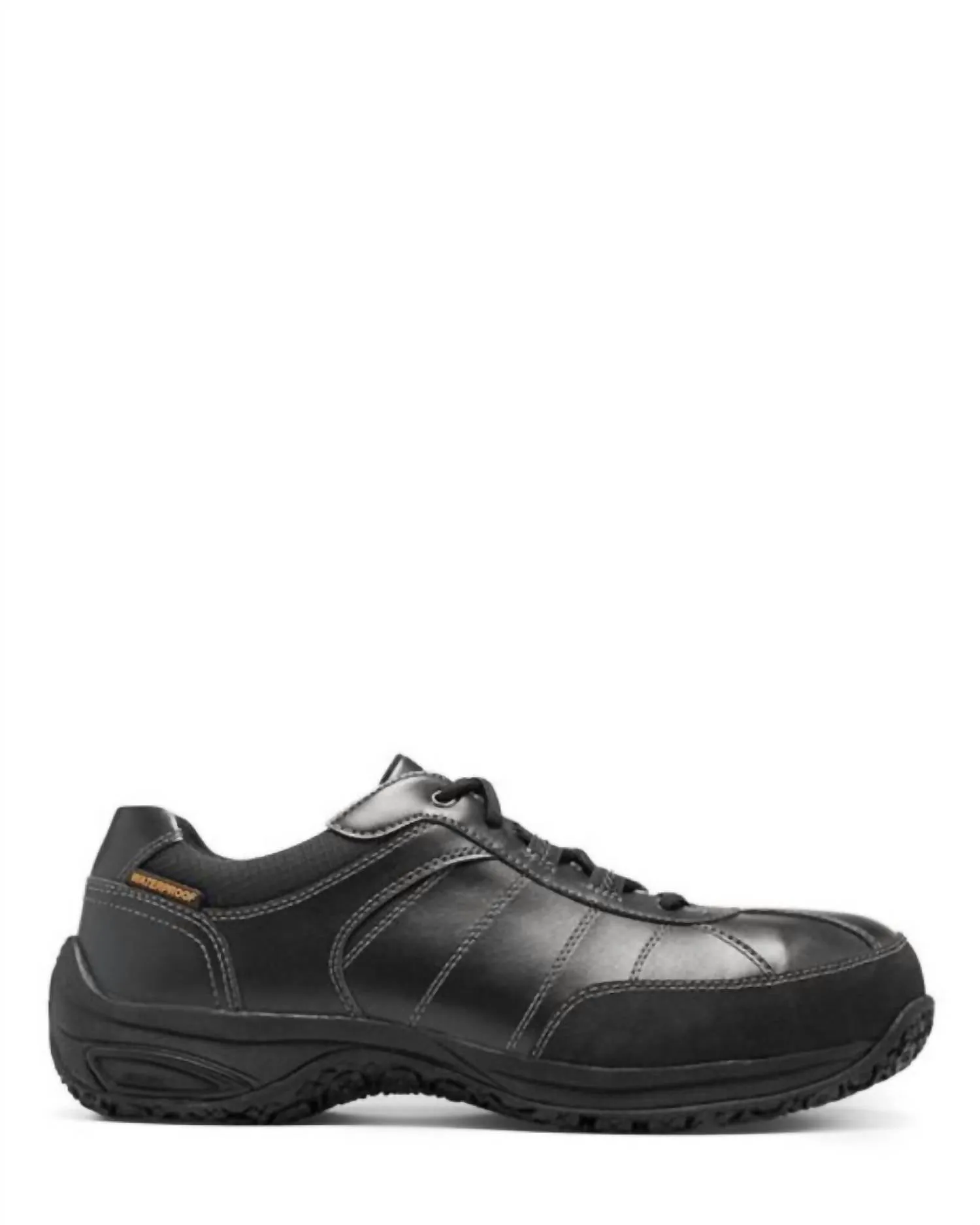 Men's Lexington Steel Toe Work Shoes In Black