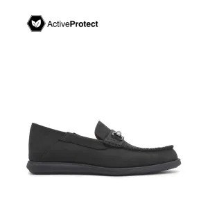 Nick Bit Men's Shoes - Black Nubuck
