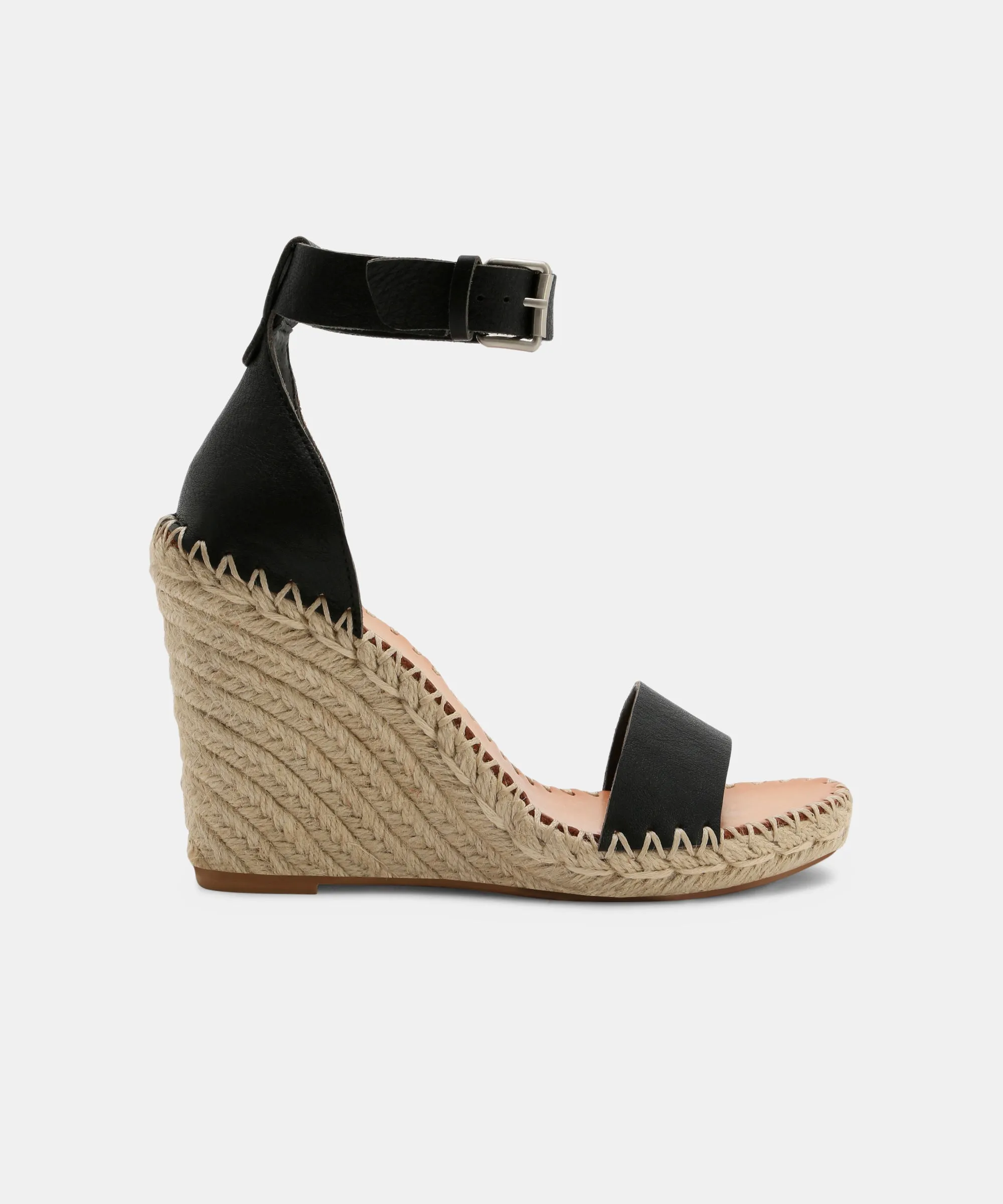 NOOR WIDE WEDGES BLACK