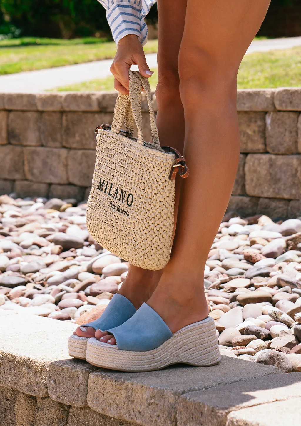 PALMA - DENIM SUEDE