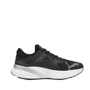 Puma Magnify Nitro 2 Women's Running Shoes in PUMA Black/White/Silver AW24