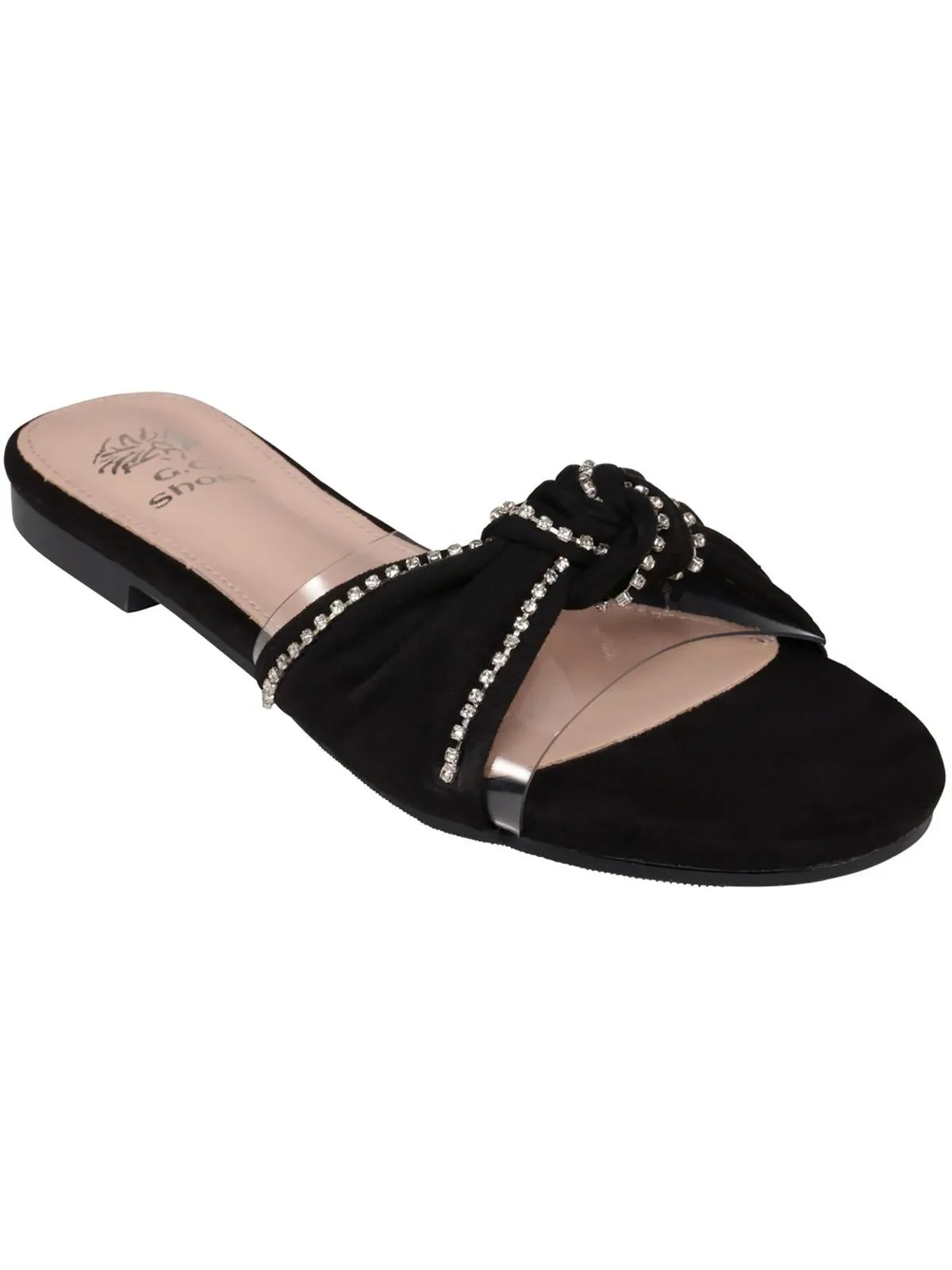 RIHANNA Womens Faux Suede Slip On Flat Shoes