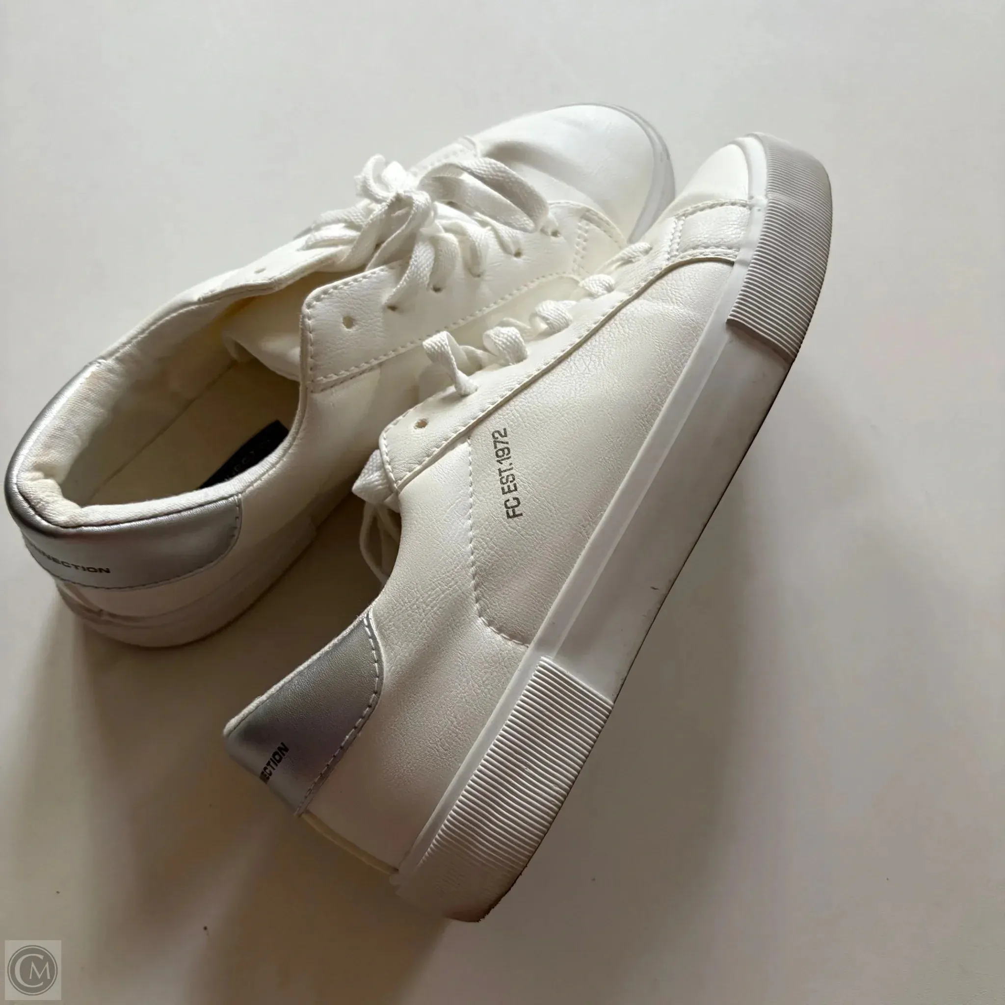 Shoes Athletic By French Connection In White, Size: 9