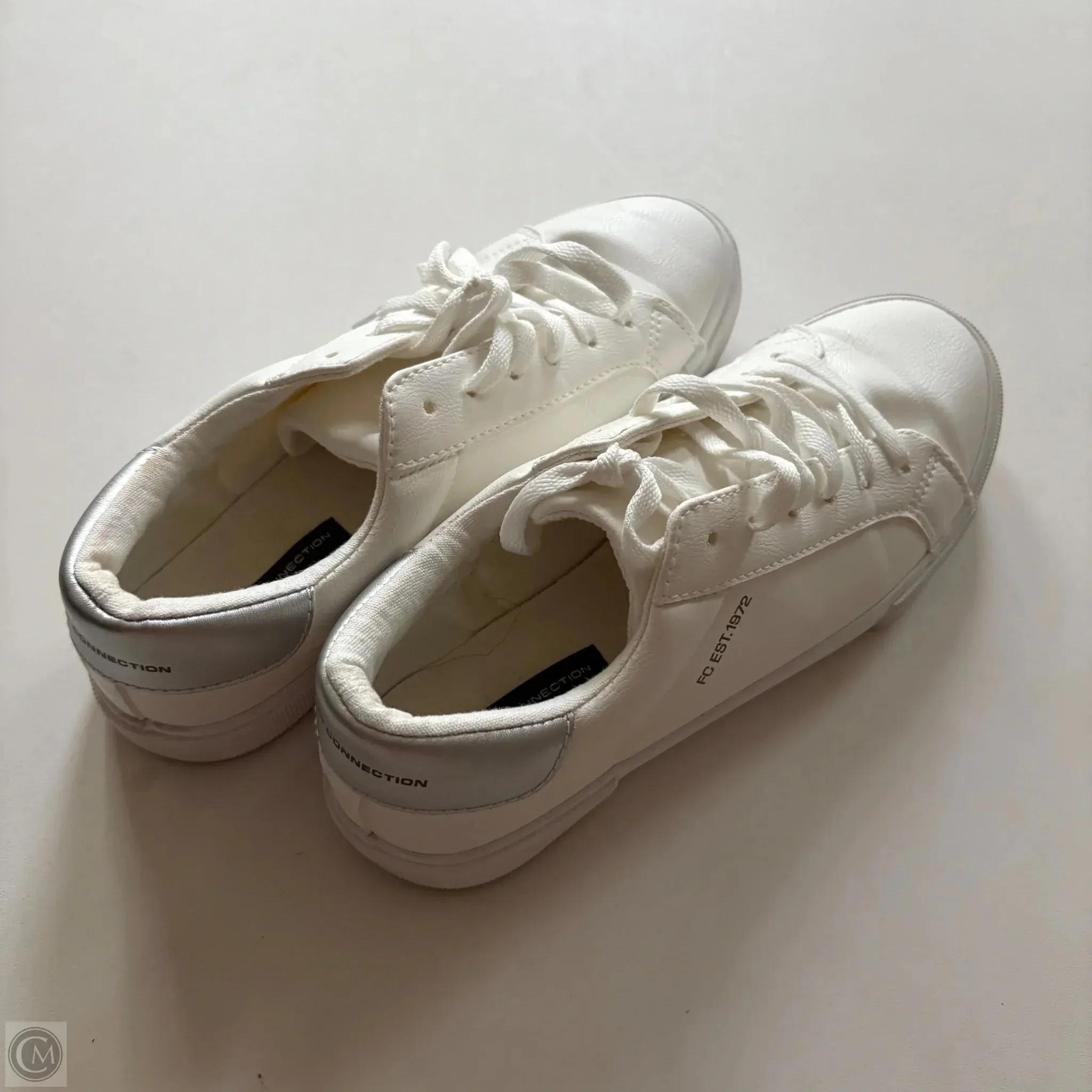 Shoes Athletic By French Connection In White, Size: 9