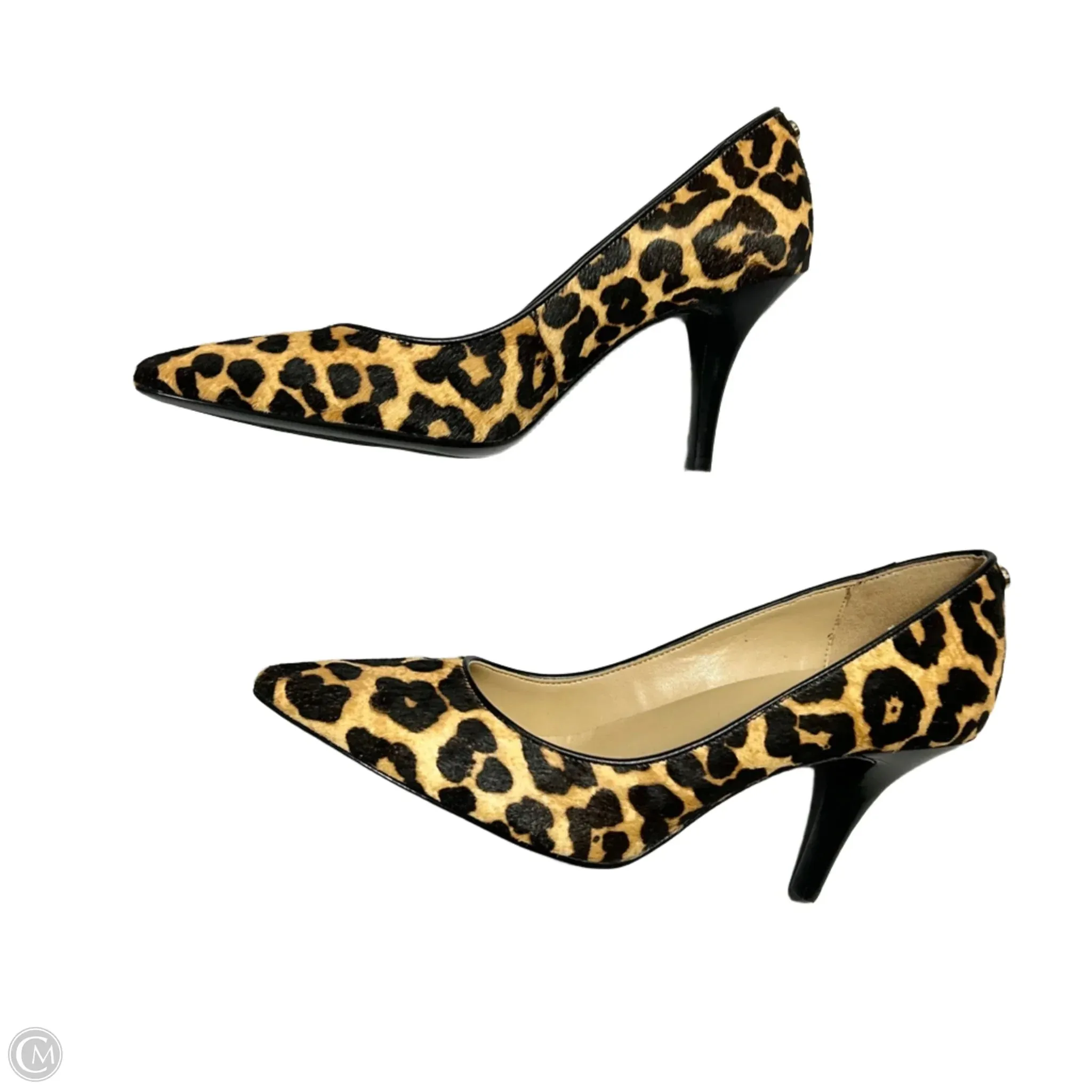 Shoes Designer By Michael Kors In Animal Print, Size: 6.5