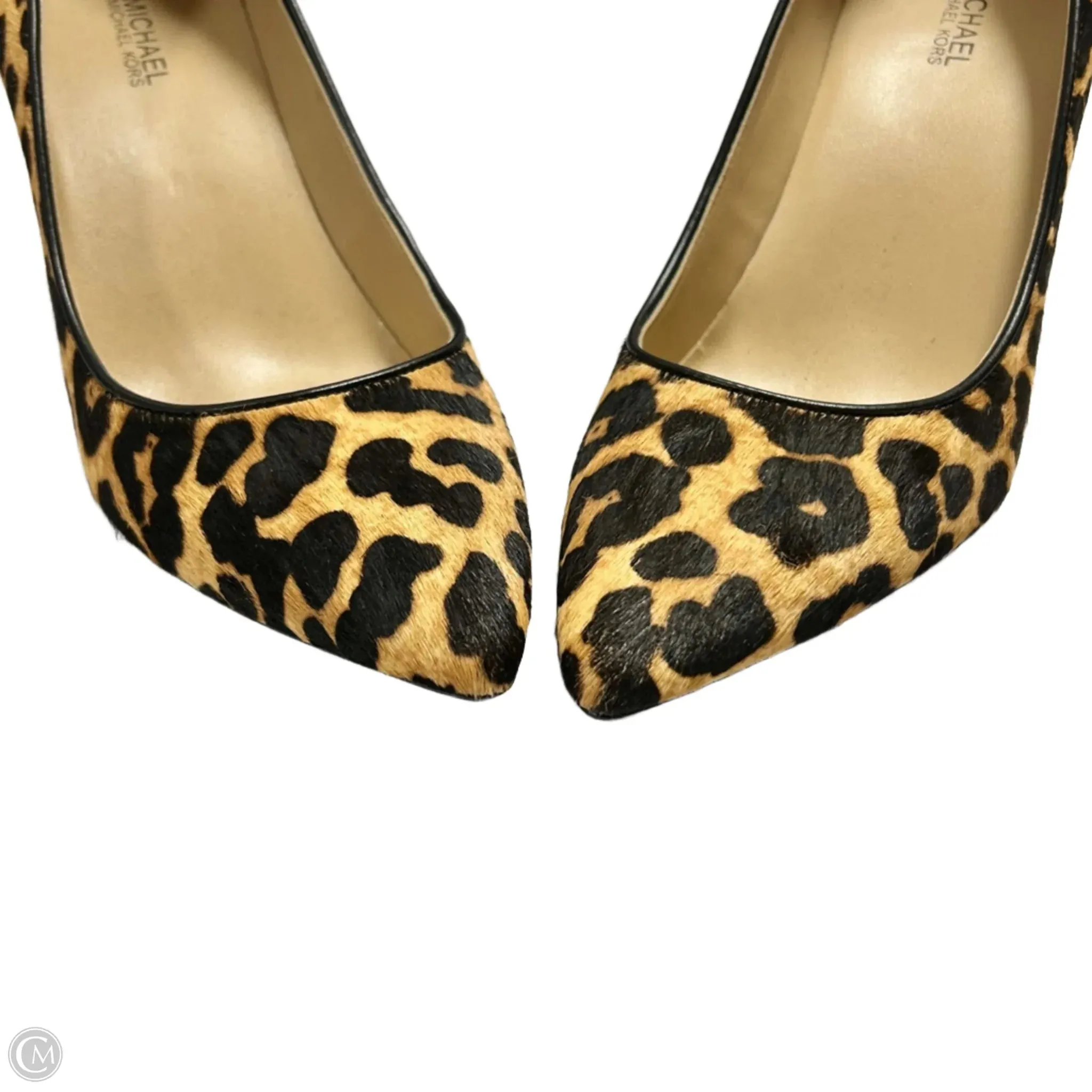 Shoes Designer By Michael Kors In Animal Print, Size: 6.5