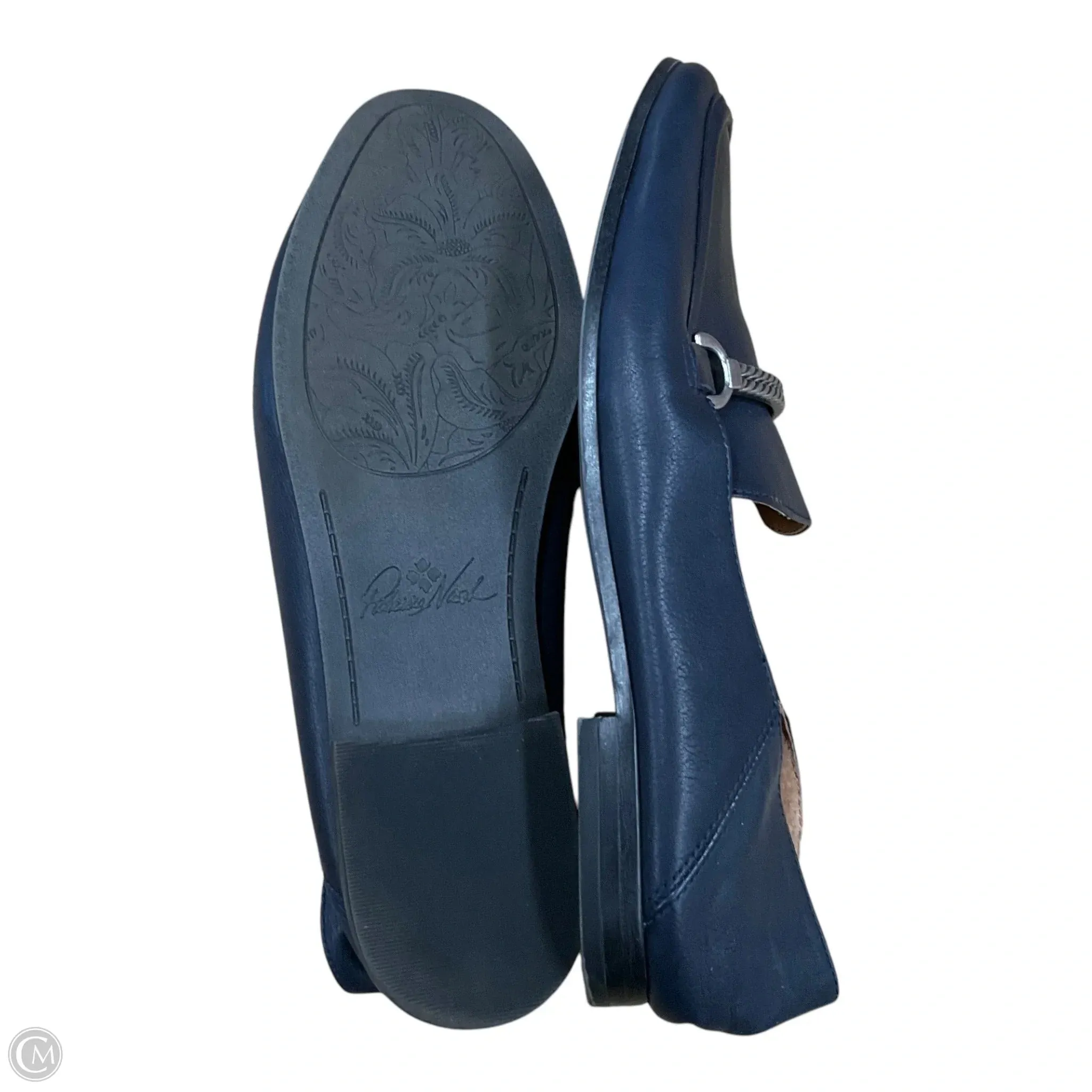 Shoes Designer By Patricia Nash In Blue, Size: 7.5