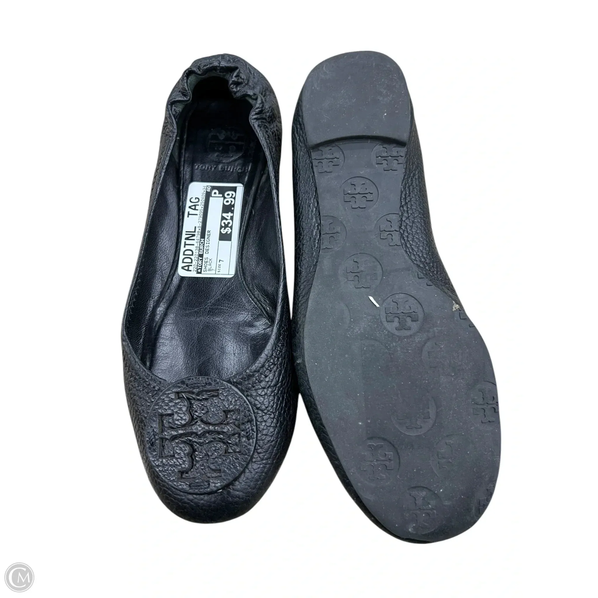 Shoes Designer By Tory Burch In Black, Size: 7