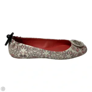 Shoes Designer By Tory Burch In Pink & White, Size: 10.5