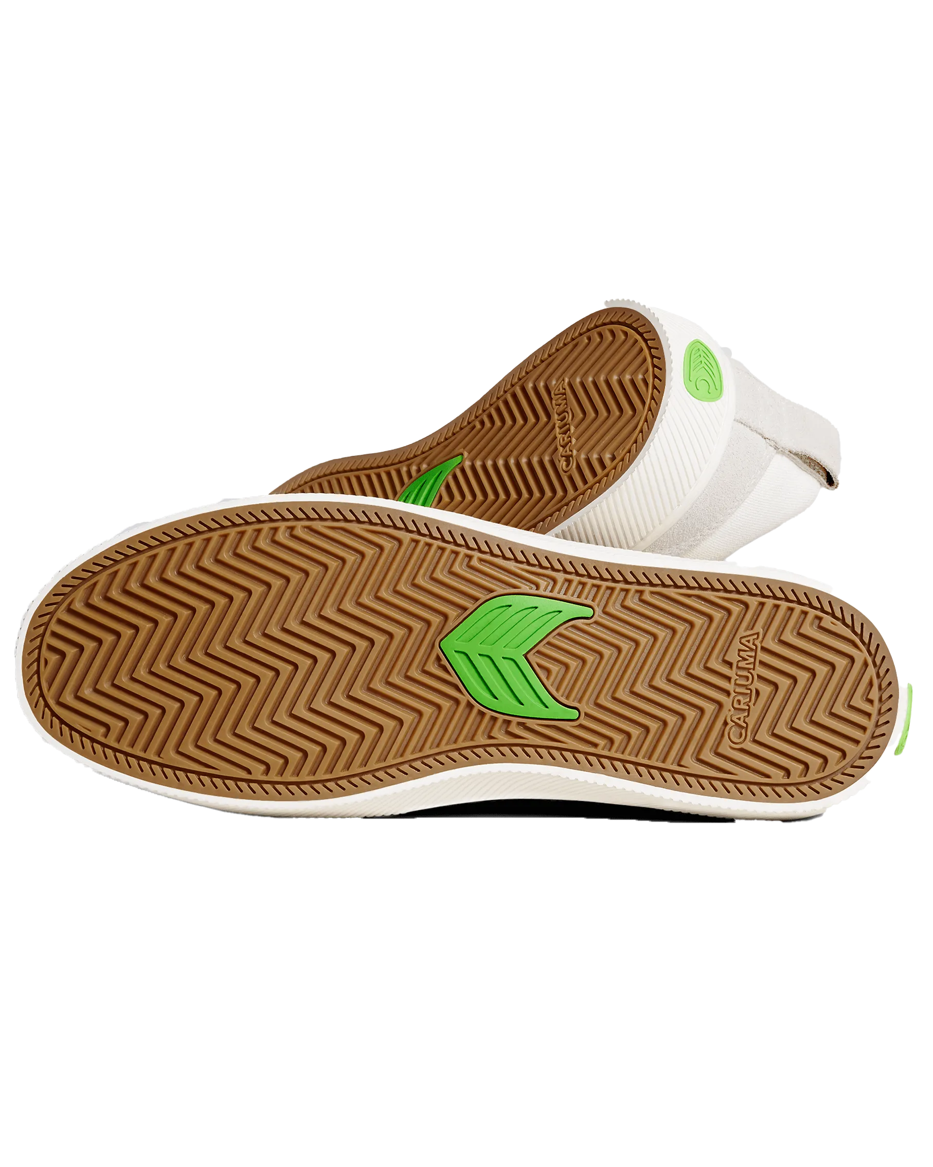 Slip On Skate Pro Shoes in Off White & Black Logo