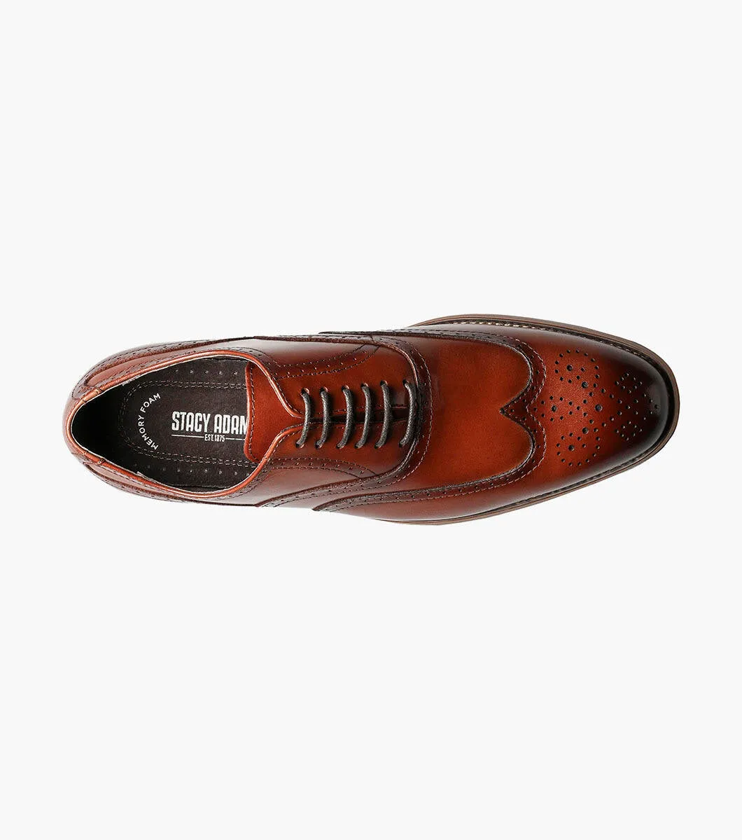 Stacy Adams DUNBAR  Wingtip Oxford Shoes - Cognac