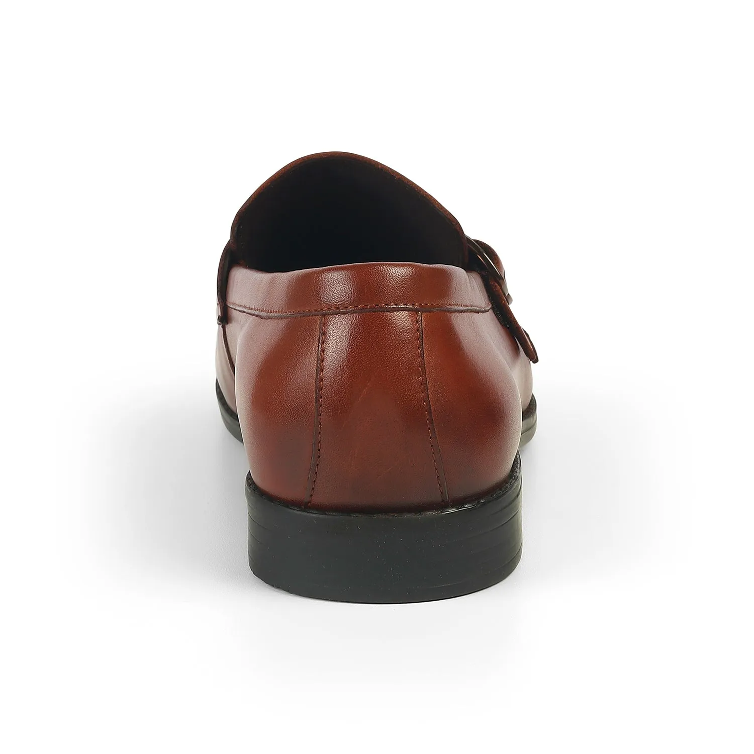 Tresmode Bondy Tan Men's Double Monk Shoes