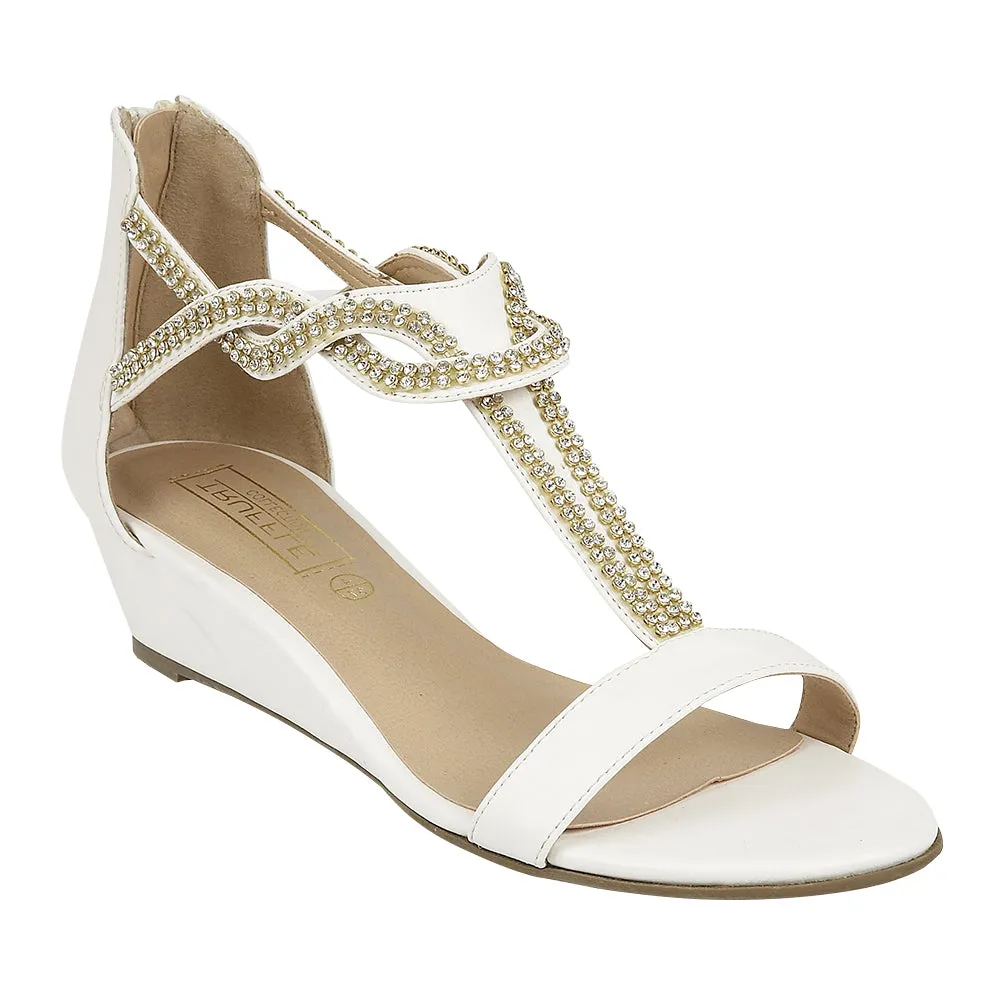 White  Flat Shoes