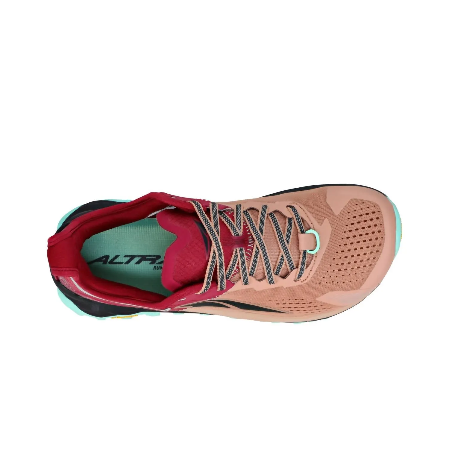 Women's Olympus 5 Trail Running Shoes In Brown/red